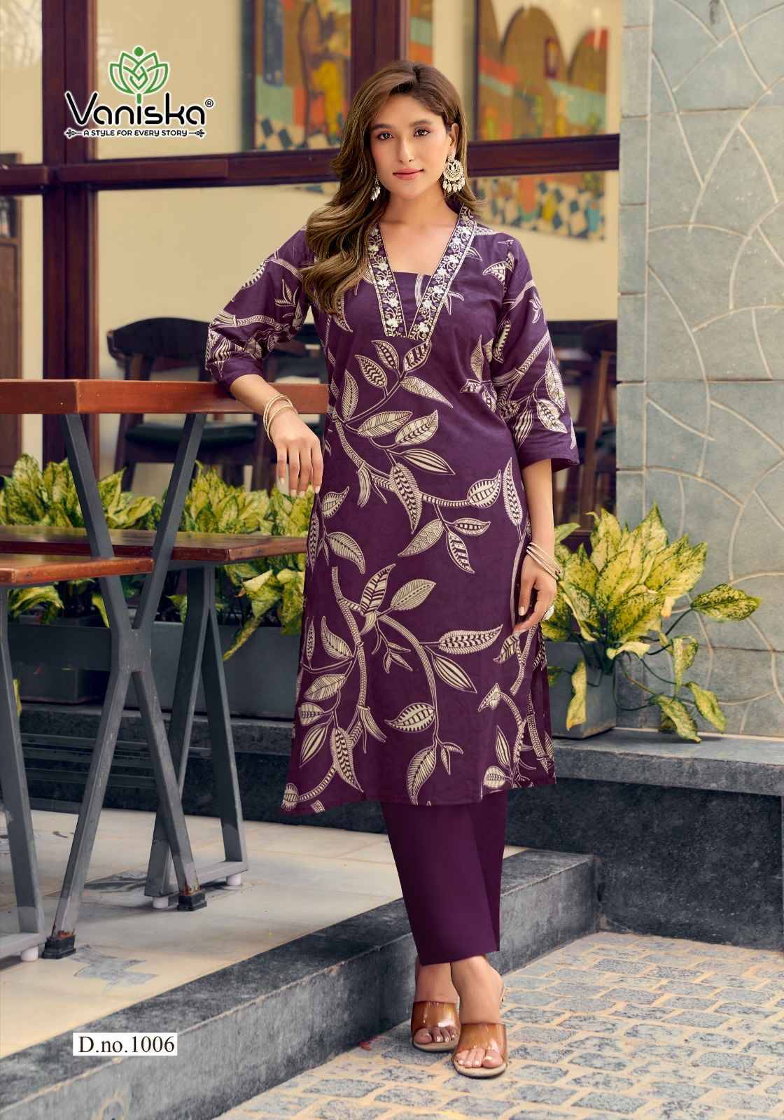 COTTON CANDY VOL.1 By VANISKA 1001 to 1006 Series Designer Collection Beautiful Stylish Fancy Colorful Party Wear & Occasional Wear Cotton Print Kurtis At Wholesale Price